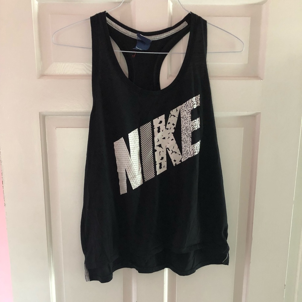 Nike Black Razor Back Tank